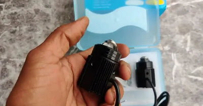 HJG Mini Drive Fog Light with Universal Fit for All Cars and Bikes (Hjg Original) - Yellow/ White - Biker.Store - www.biker.store