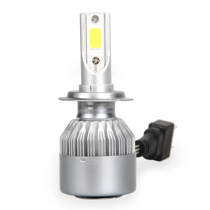 C6 ORIGINAL Single Pc For Bike 6500K LED Headlight Conversion Bulb 72W H4 - SINGLE Pc For Bike (White) Type H4 - Biker.Store - www.biker.store