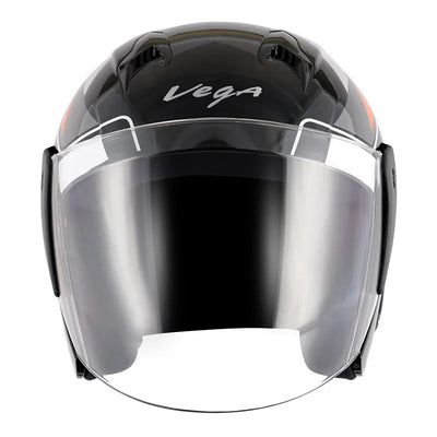 Vega Lark Legend Black Orange Helmet - Biker.Store - www.biker.store