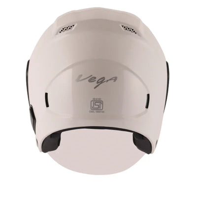 Vega Lark White Helmet - Biker.Store - www.biker.store