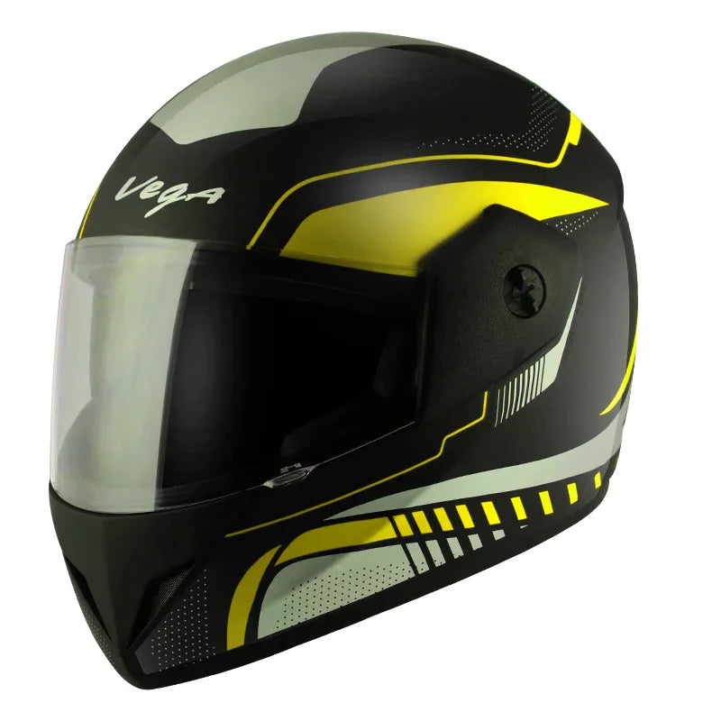 Vega Cliff Styler Black Neon Yellow Helmet - Biker.Store - www.biker.store