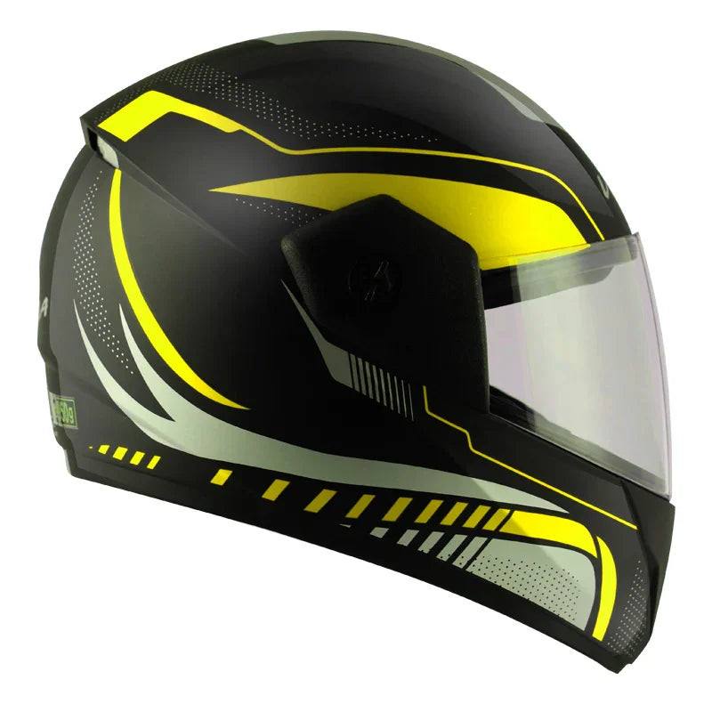 Vega Cliff Styler Black Neon Yellow Helmet - Biker.Store - www.biker.store