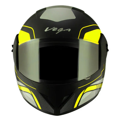 Vega Cliff Styler Black Neon Yellow Helmet - Biker.Store - www.biker.store