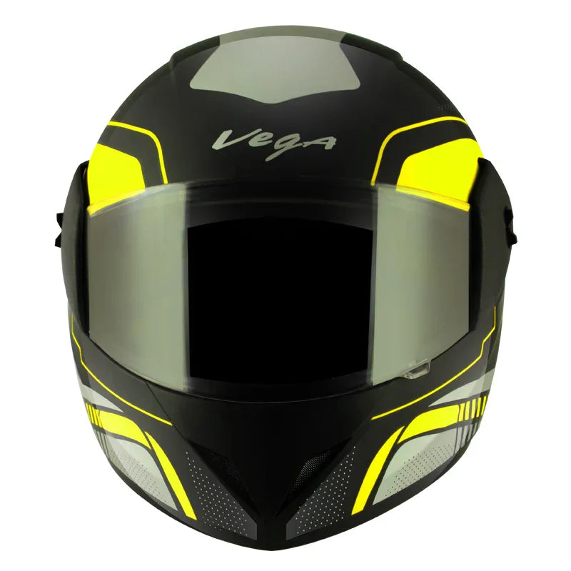 Vega Cliff Styler Black Neon Yellow Helmet - Biker.Store - www.biker.store