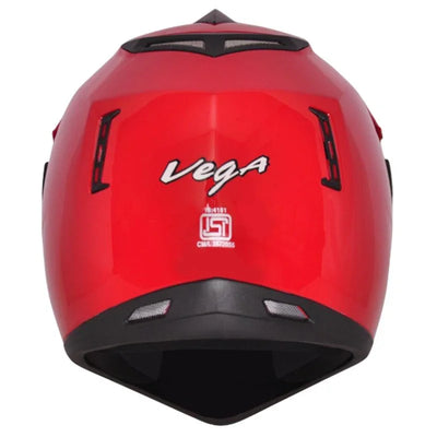 Vega Off Road D/V Red Helmet - Biker.Store - www.biker.store