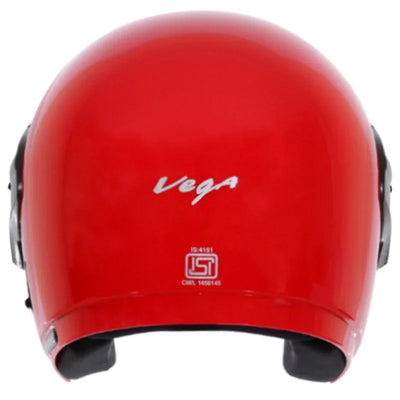 Vega Cruiser W/P Red Helmet - Biker.Store - www.biker.store