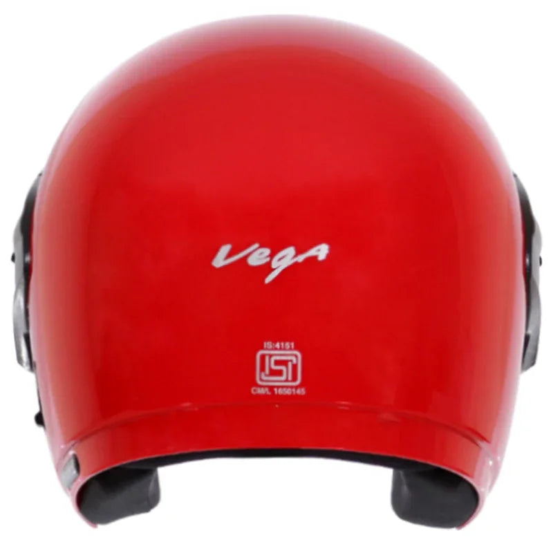 Vega Cruiser W/P Red Helmet - Biker.Store - www.biker.store