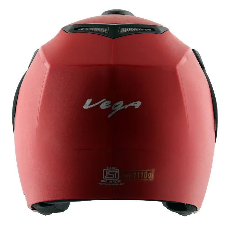 Vega Crux Open Face Red Helmet - Biker.Store - www.biker.store