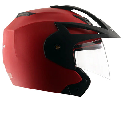 Vega Crux Open Face Red Helmet - Biker.Store - www.biker.store