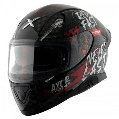 Axor APEX RIDEFAST BLACK RED Helmet - Biker.Store - www.biker.store