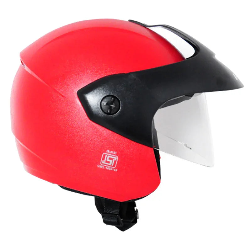 Vega Ridge With Peak Red Helmet - Biker.Store - www.biker.store