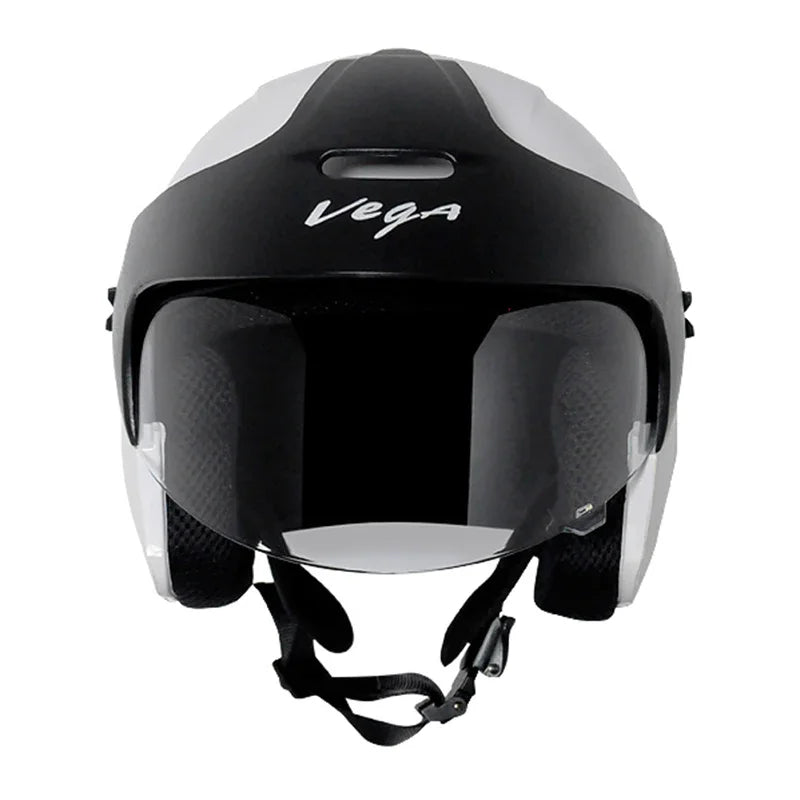 Vega Ridge With Peak White Helmet - Biker.Store - www.biker.store