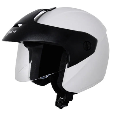 Vega Ridge With Peak White Helmet - Biker.Store - www.biker.store