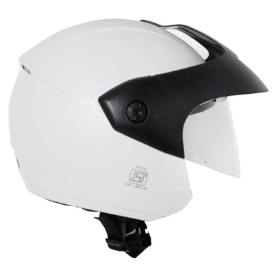 Vega Ridge With Peak White Helmet - Biker.Store - www.biker.store