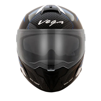 Vega Ryker D/V Bolder Black Blue Helmet - Biker.Store - www.biker.store