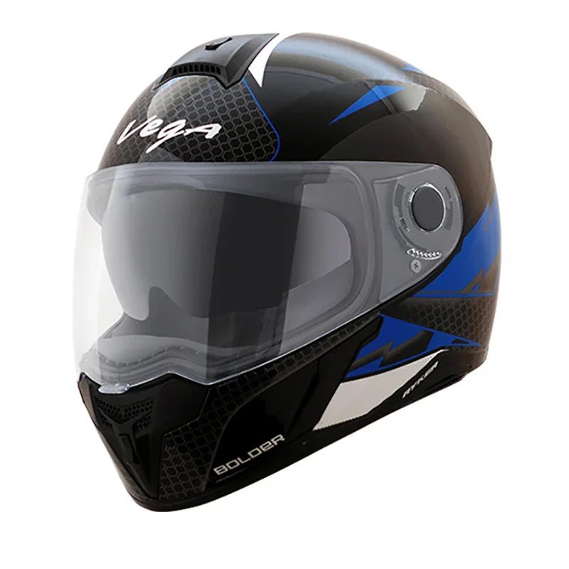 Vega Ryker D/V Bolder Black Blue Helmet - Biker.Store - www.biker.store