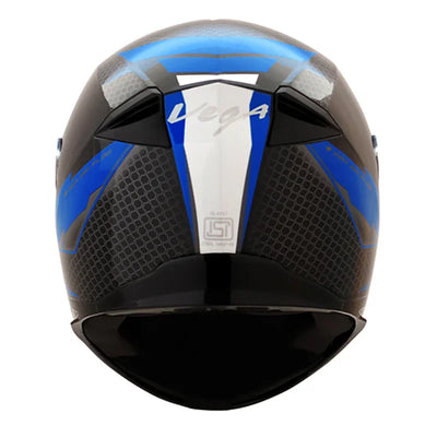 Vega Ryker D/V Bolder Black Blue Helmet - Biker.Store - www.biker.store