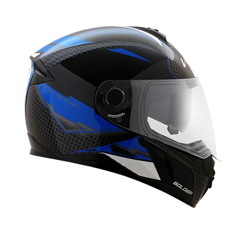 Vega Ryker D/V Bolder Black Blue Helmet - Biker.Store - www.biker.store