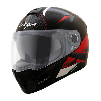 Vega Ryker D/V Bolder Black Red Helmet - Biker.Store - www.biker.store