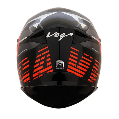 Vega Ryker D/V Camo Black Orange Helmet - Biker.Store - www.biker.store