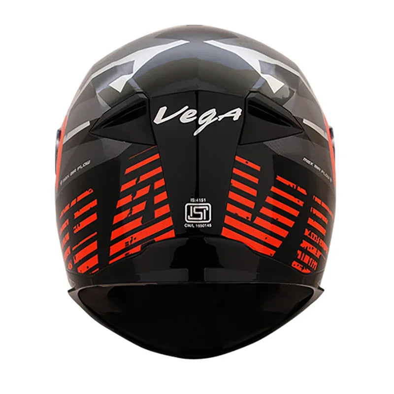Vega Ryker D/V Camo Black Orange Helmet - Biker.Store - www.biker.store