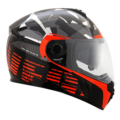 Vega Ryker D/V Camo Black Orange Helmet - Biker.Store - www.biker.store
