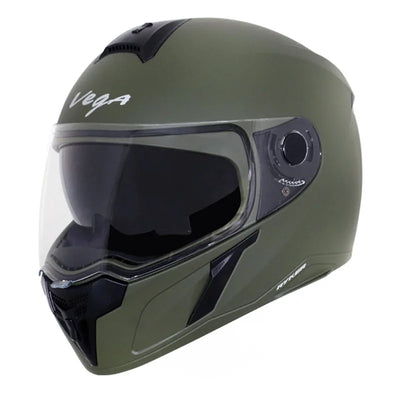 Vega Ryker D/V Dull Battle Green Helmet - Biker.Store - www.biker.store