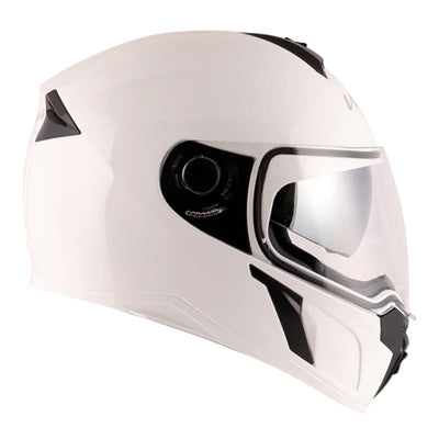 Vega Ryker D/V White Helmet - Biker.Store - www.biker.store