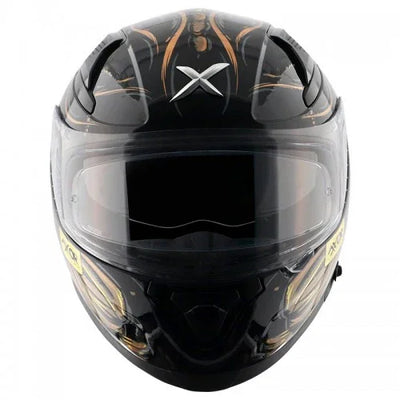 Axor APEX SEADEVIL D/V BLACK GOLD Helmet - Biker.Store - www.biker.store