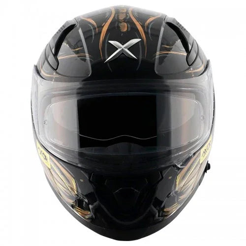 Axor APEX SEADEVIL D/V BLACK GOLD Helmet - Biker.Store - www.biker.store