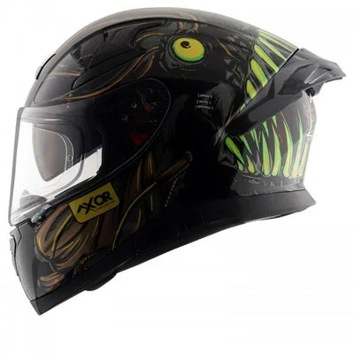 Axor APEX SEADEVIL D/V BLACK GOLD Helmet - Biker.Store - www.biker.store
