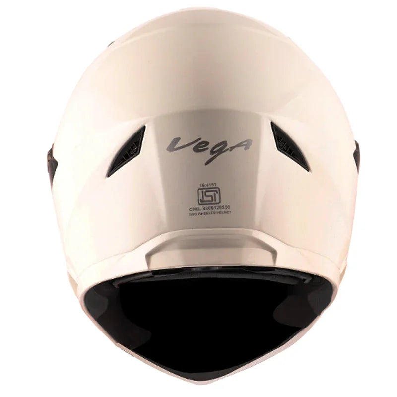 Vega Storm White Helmet - Biker.Store - www.biker.store