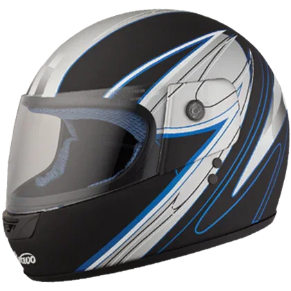 Studds Bravo Knight Matt Black N1 Helmet - Biker.Store - www.biker.store