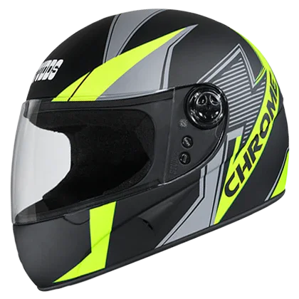 Studds Chrome D5 Decor Black N5 Helmet - Biker.Store - www.biker.store