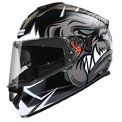Studds DRIFTER D1 DECOR Black N4 - Biker.Store - www.biker.store