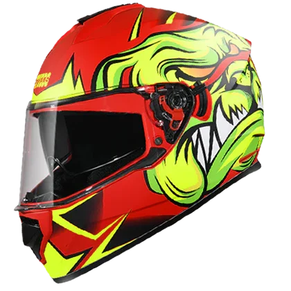 Studds DRIFTER D1 DECOR MATT Red N5 - Biker.Store - www.biker.store