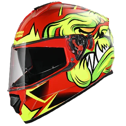 Studds DRIFTER D1 DECOR Red N5 - Biker.Store - www.biker.store