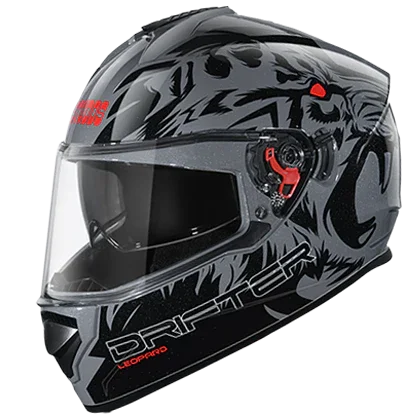 Studds DRIFTER D2 DECOR GREY N9 - Biker.Store - www.biker.store