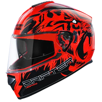 Studds DRIFTER D2 DECOR RED N9 - Biker.Store - www.biker.store