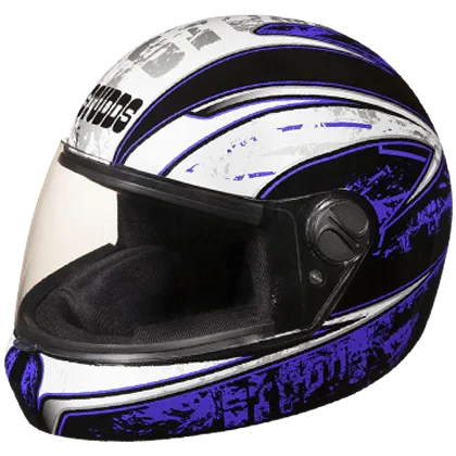 Studds Jade D2 Decor Matt Black N1 Helmet - Biker.Store - www.biker.store