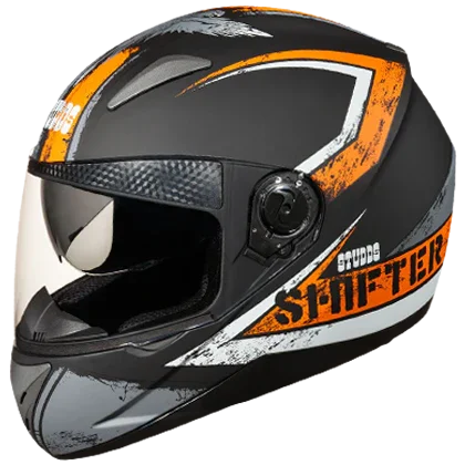 Studds SHIFTER D1 Decor MATT BLACK N10 - Biker.Store - www.biker.store