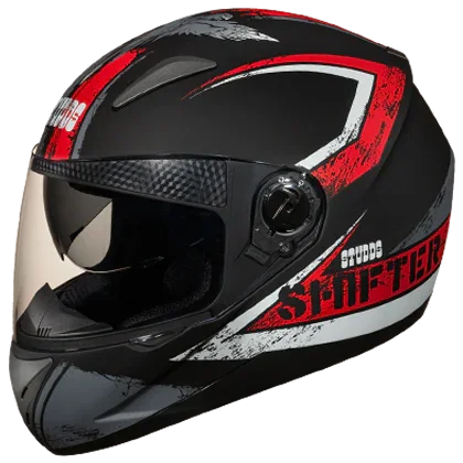 Studds SHIFTER D1 Decor Matt Black N2 - Biker.Store - www.biker.store
