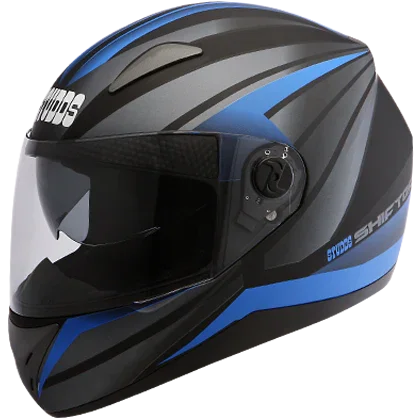 Studds SHIFTER D2 Decor Matt Black N1 - Biker.Store - www.biker.store