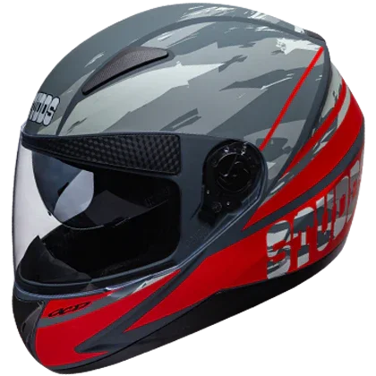 Studds SHIFTER D3 Decor Matt Grey N2 - Biker.Store - www.biker.store