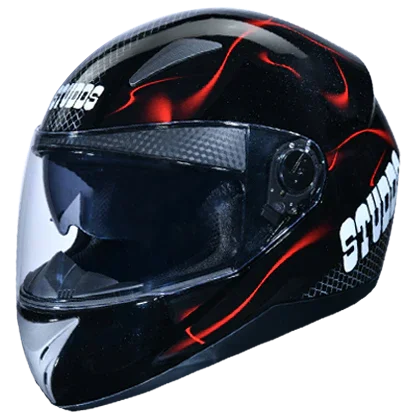 Studds SHIFTER D5 Decor Gloss Black N2 - Biker.Store - www.biker.store