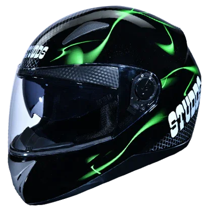 Studds SHIFTER D5 Decor Gloss Black N3 - Biker.Store - www.biker.store