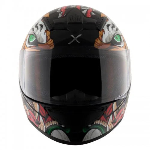 Axor RAGE TIGER BLACK RED Helmet - Biker.Store - www.biker.store