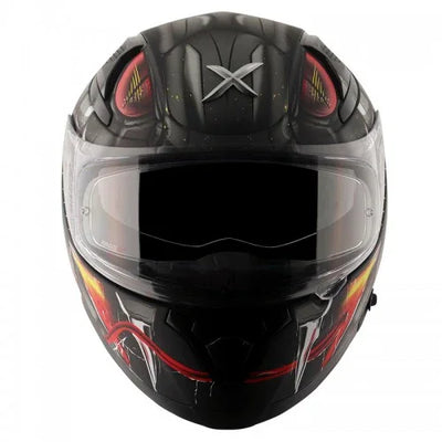 Axor APEX VENOMOUS D/V DULL BLACK GREY Helmet - Biker.Store - www.biker.store