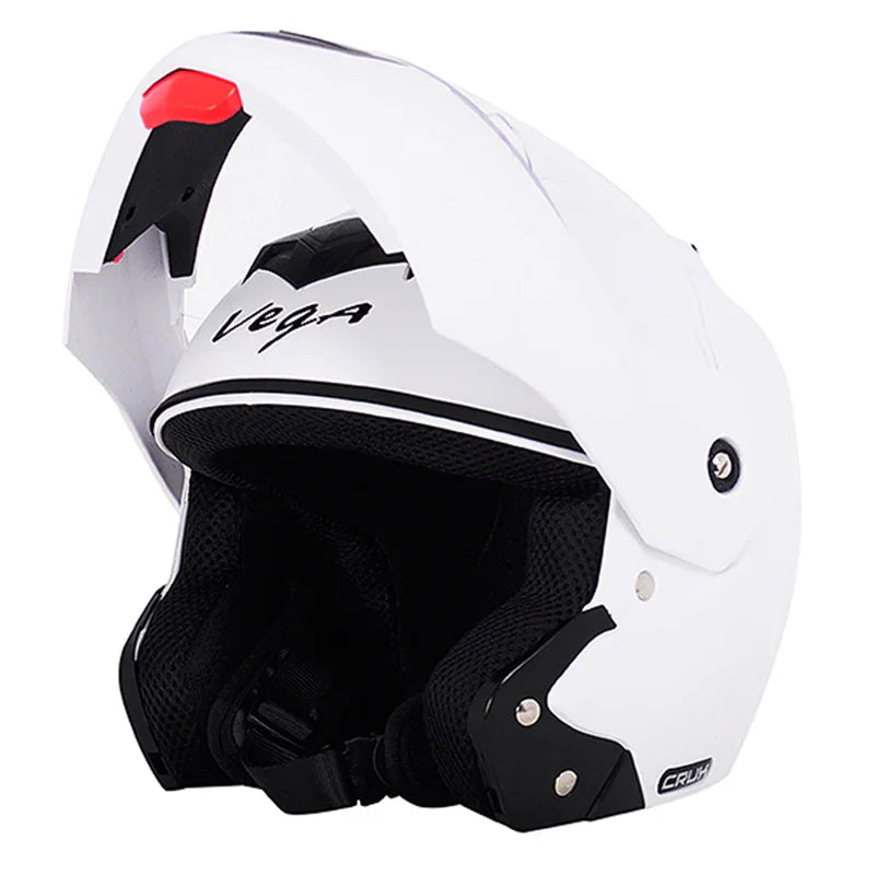 Vega Crux White Helmet - Biker.Store - www.biker.store