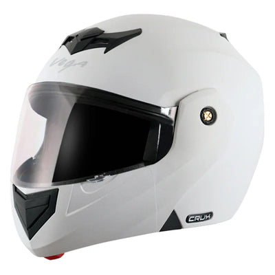 Vega Crux White Helmet - Biker.Store - www.biker.store